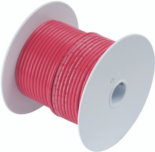 100' RED #18 PRIMARY WIRE (100810)