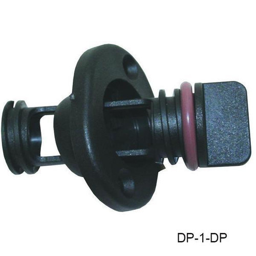 DRAIN PLUG-Black-PACKAGED (DP-1-DP)