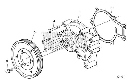 COOLANT PUMP        (V2) (3801900)