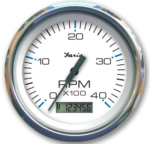 TACHOMETER WITH HOURMETER (F33834)