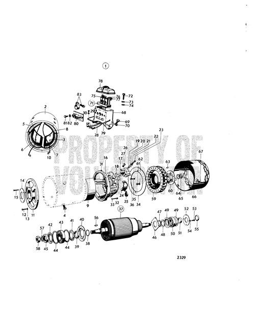 Ball Bearing - Volvo Penta (11012)