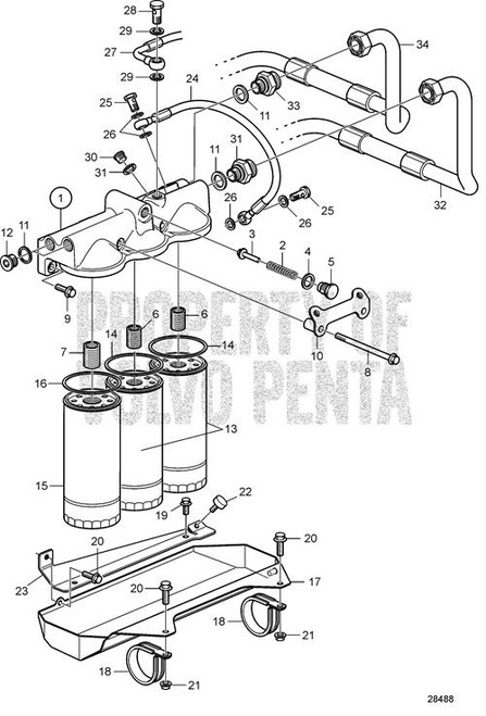 Adapter(V2) - Volvo Penta (11158220)