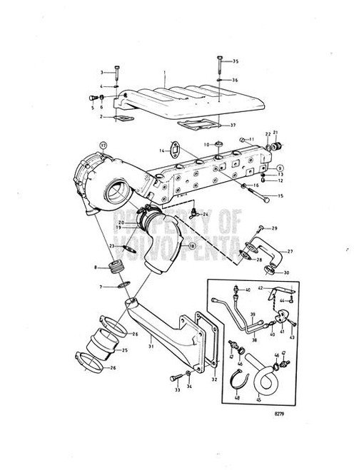 Nipple(V2) - Volvo Penta (1136965)