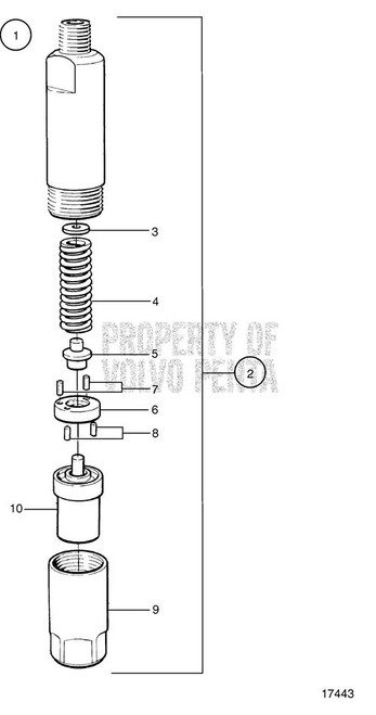 Adjusting Washer(V2) - Volvo Penta (11711242)