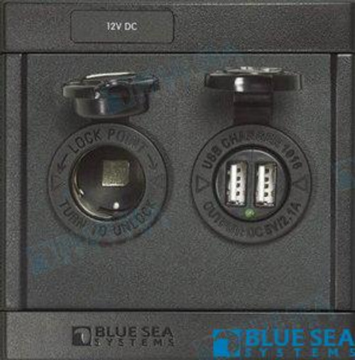PNL 360DC 12V SCKT DL USB CHGR (BS1478)