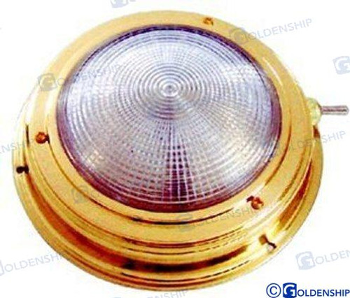 DOME LIGHT BRASS 3" (GS10200)