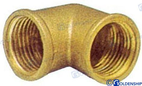 BRASS ELBOW H/H 1" (GS30163)