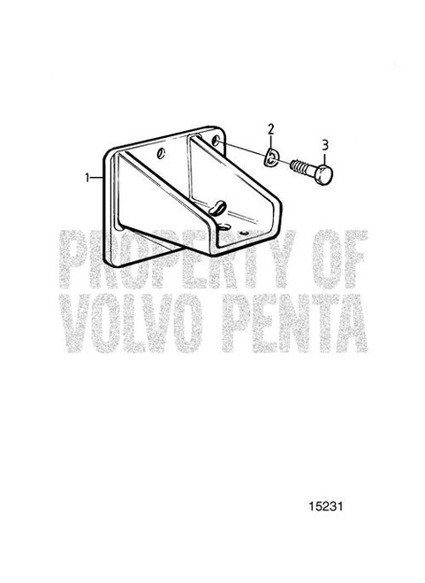 Flange(V2) - Volvo Penta (1545829)