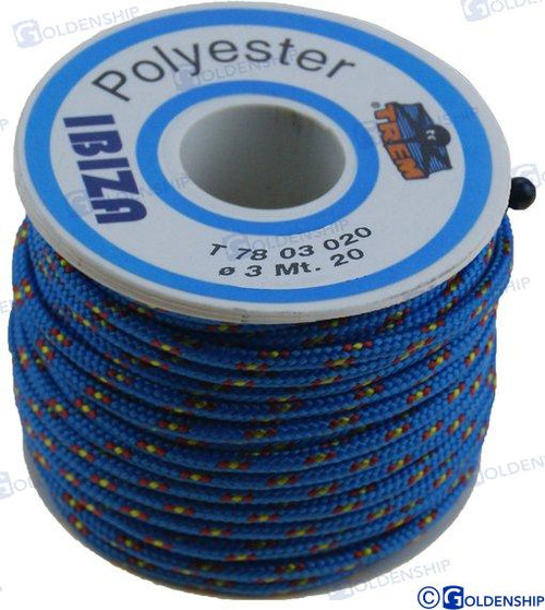 POLY BRAIDED ROPE 3 MM (GS60160)