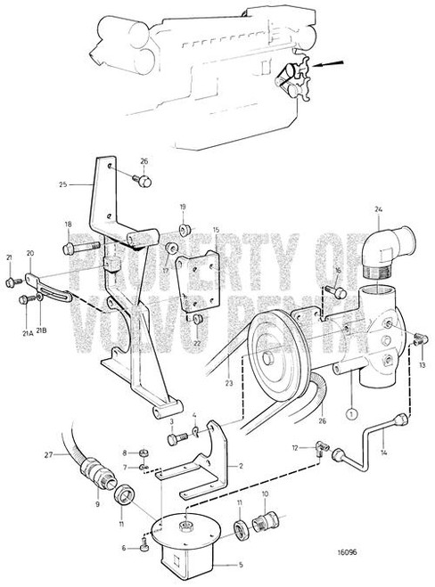 Hose Clamp(V2) - Volvo Penta (1660379)