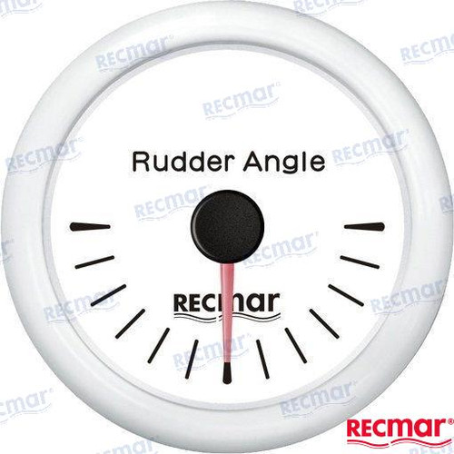 RUDDER ANGLE 0/190DG R-L WHT (RECKY09309)