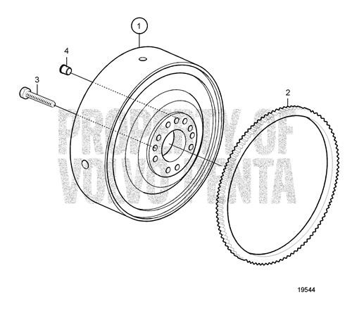 Screw(V2) - Volvo Penta (20405654)