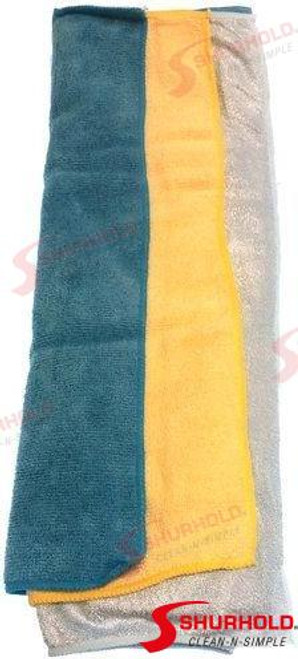 MICROFIBER TOWELS VARIETY 3 PK (SHU293)