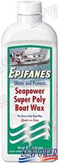 SEAPOWER POLY BOAT WAX 500ML (SPSPBW500)