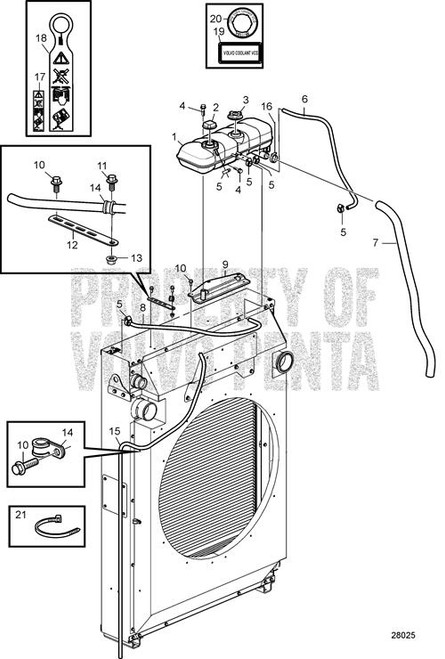 Bracket(V2) - Volvo Penta (20412287)
