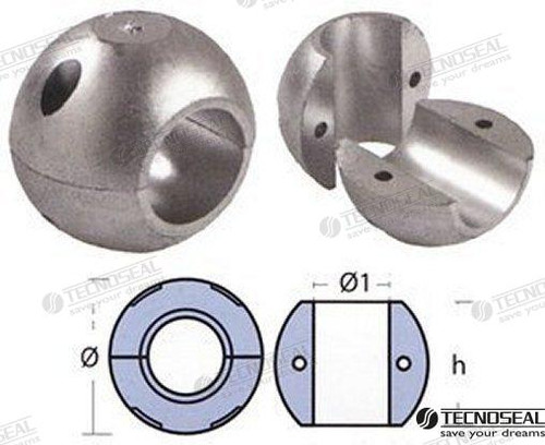 SHAFT ANODE SHORT 19MM (TEN00500L)