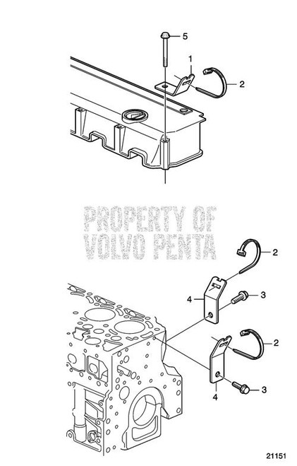 Bracket(V2) - Volvo Penta (20450700)