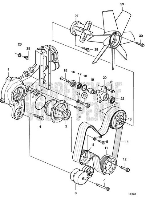 Sealing Ring(V2) - Volvo Penta (20459954)