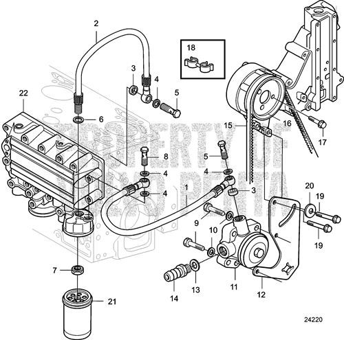 Hexagon Screw(V2) - Volvo Penta (20460028)