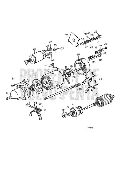 Bearing Bushing(V2) - Volvo Penta (20460113)