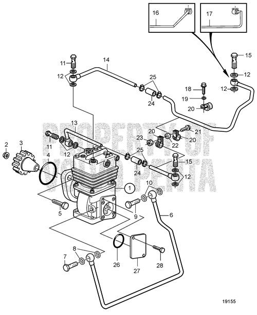 Coolant Pipe(V2) - Volvo Penta (20460407)