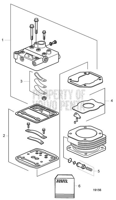 Control Piston(V2) - Volvo Penta (20460498)