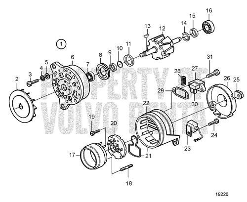 Gasket(V2) - Volvo Penta (20460885)