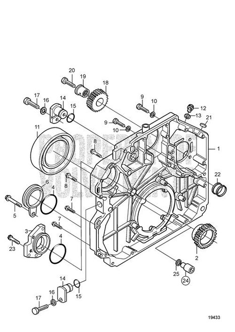 Actuator(V2) - Volvo Penta (20464559)