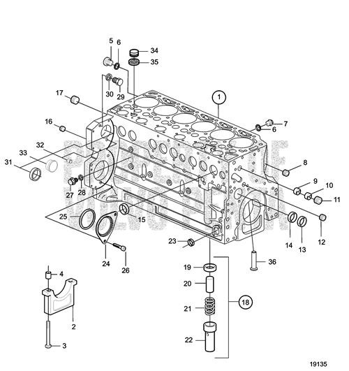 Plug(V2) - Volvo Penta (20464563)