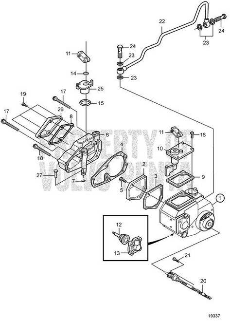 Pipe(V2) - Volvo Penta (20511848)