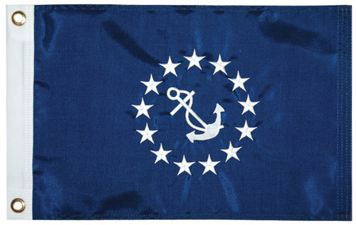 COMMODORE  FLAG  12X18  NYLON (93076)
