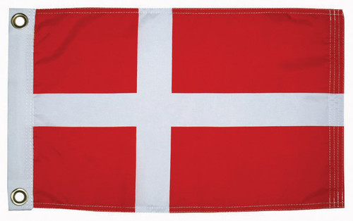 DENMARK  FLAG 12X18 (93221)