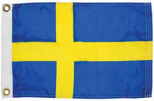 SWEDEN  FLAG 12X18 (93243)