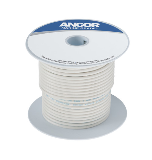 100' WHITE #12 PRIMARY WIRE (106910)