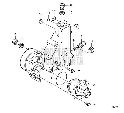 Cap(V2) - Volvo Penta (20882154)