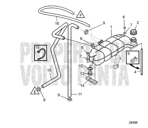 Bracket(V2) - Volvo Penta (20912091)