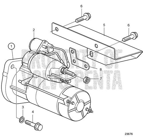 Bracket(V2) - Volvo Penta (21030166)