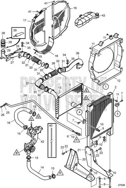 Charge Air Pipe(V2) - Volvo Penta (21034353)