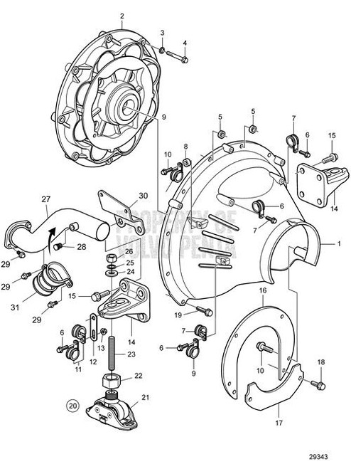 Catch(V2) - Volvo Penta (21107014)