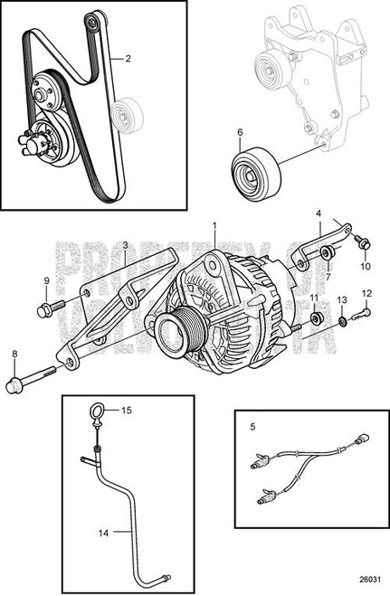 Dipstick Tube - Volvo Penta (21129745)