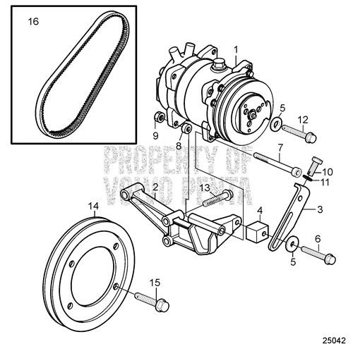 Pipe(V2) - Volvo Penta (21186881)