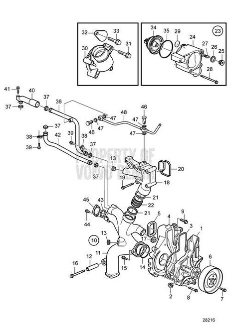 By-Pass Valve(V2) - Volvo Penta (21246119)