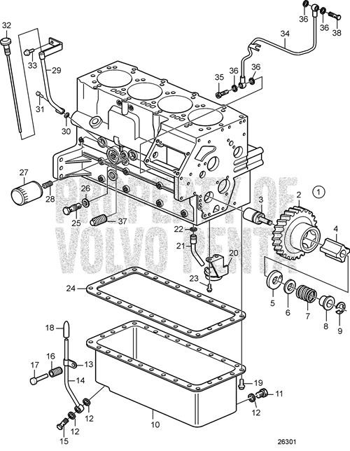 Hexagon Screw - Volvo Penta (21246391)