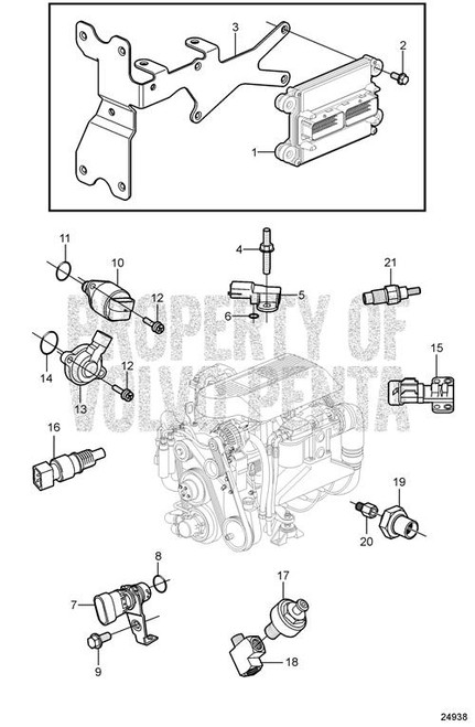 Module(V2) - Volvo Penta (21298617)