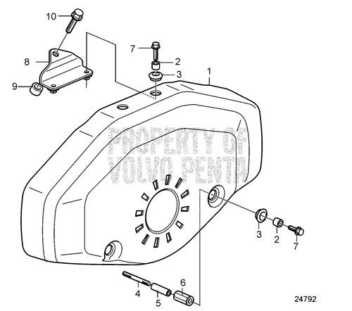 Belt Protector(V2) - Volvo Penta (21330506)