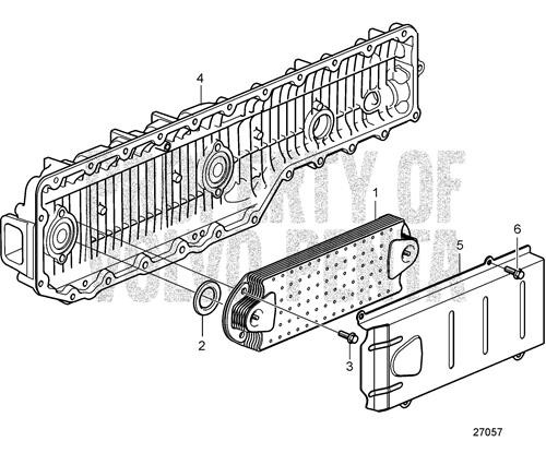 Oil Cooler(V2) - Volvo Penta (21370430)