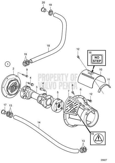 Flexible Coupling(V2) - Volvo Penta (21393521)