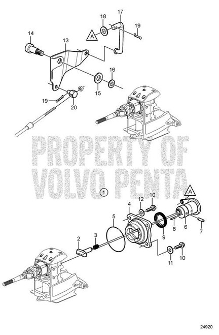 Rod(V2) - Volvo Penta (21407172)