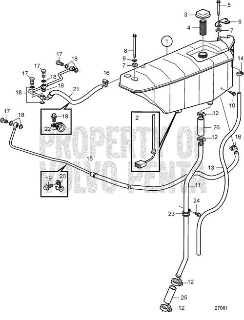 Coolant Pipe(V2) - Volvo Penta (21471345)