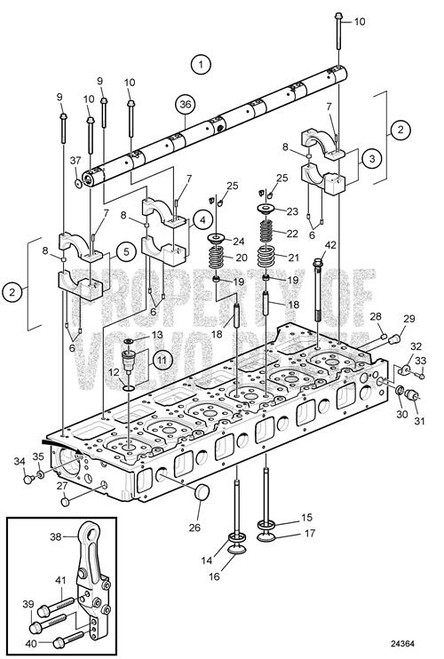 Valve Spring (V2) - Volvo Penta (21564308)